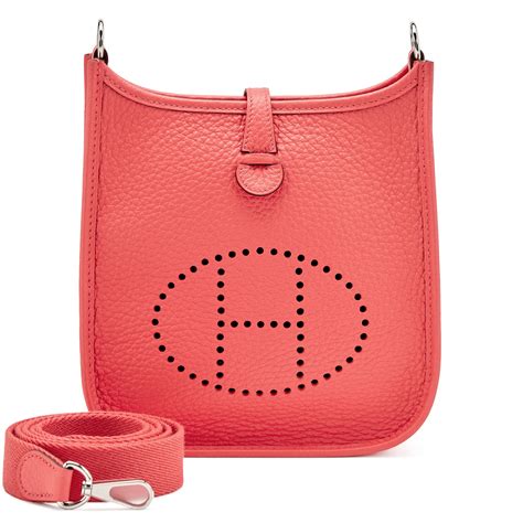 hermes mini evelyne rose jaipur|hermes rose jaipur for sale.